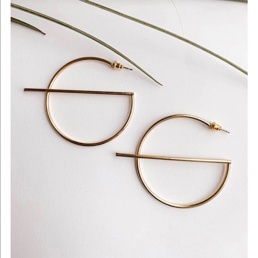 Gold Hoop Earrings